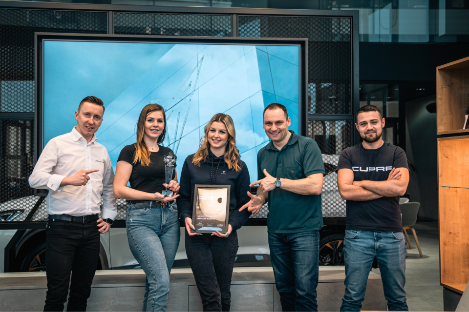 Dealer Roku 2023 "Najwyższa jakość obsługi klienta"