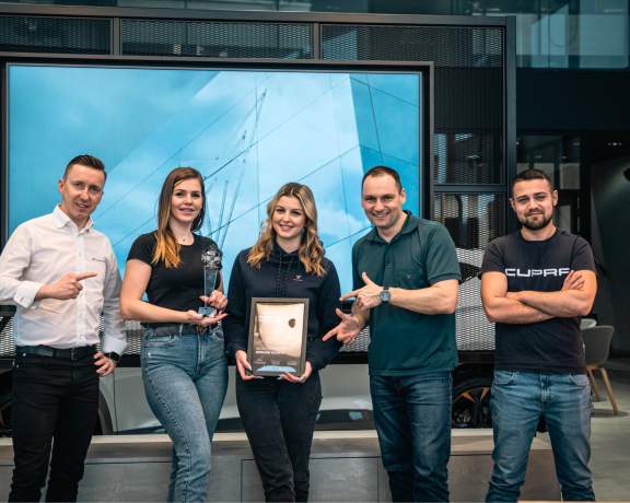 Dealer Roku 2023 "Najwyższa jakość obsługi klienta"