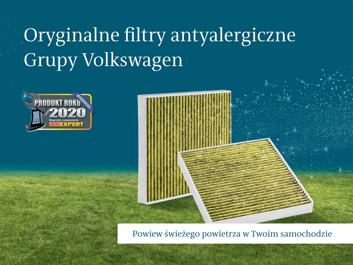 wymiana filtra antyalergicznego volkswagen