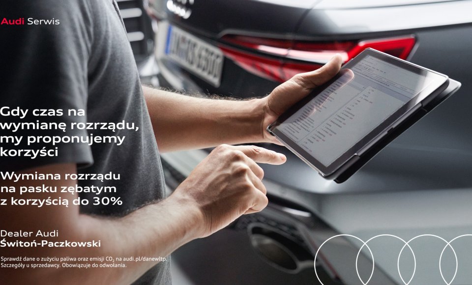 Specjalna oferta wymiany rozrządu Audi!