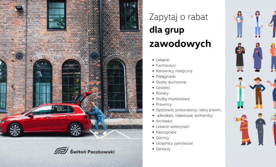 Rabat dla grup zawodowych